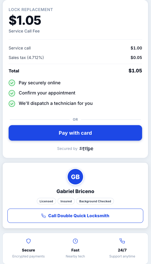 service call link