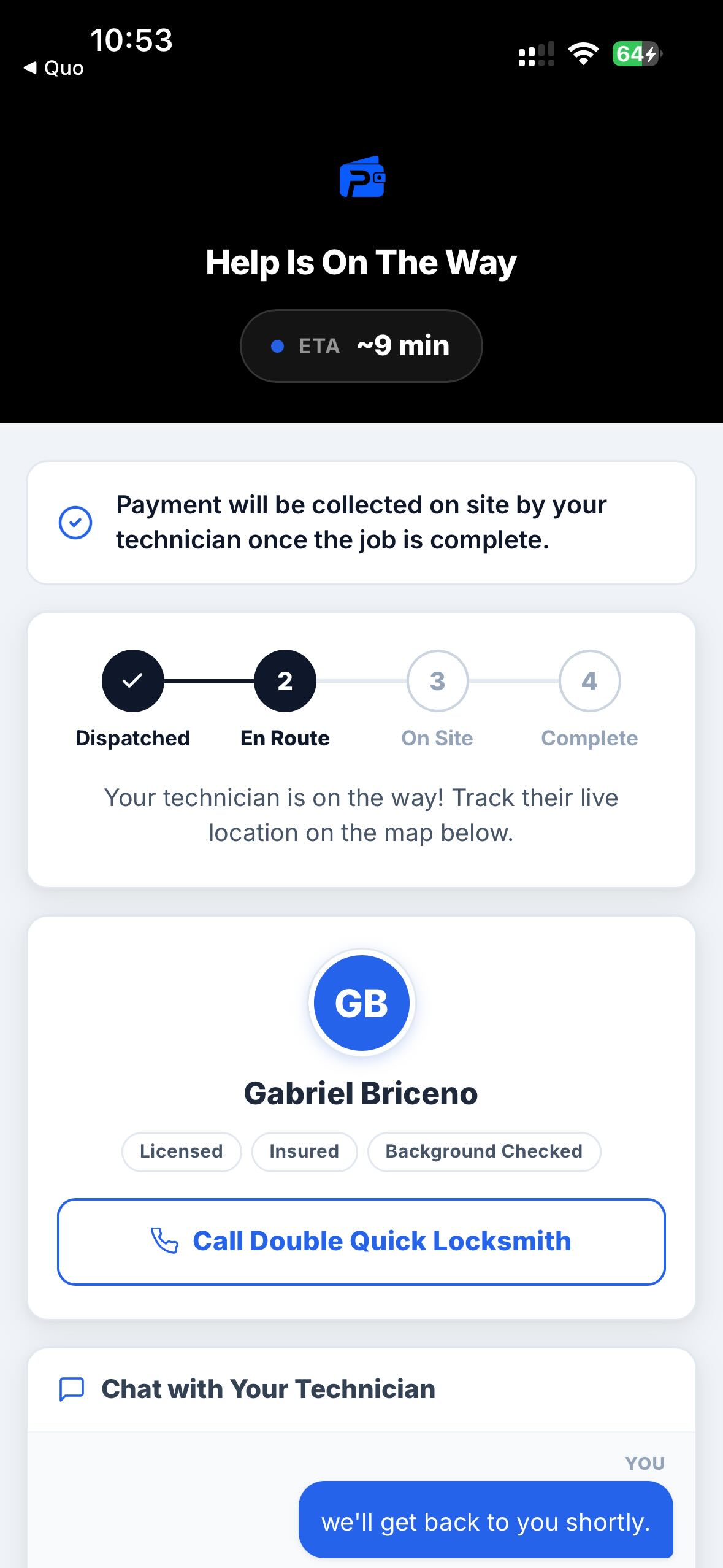 predispatch - field service software